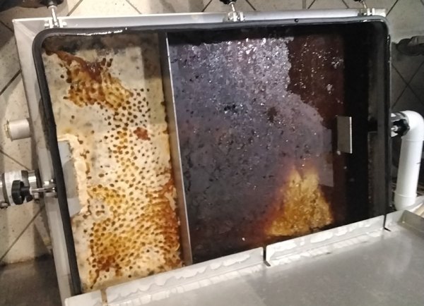 before clean